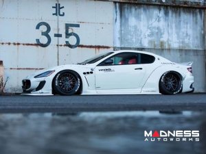 Maserati GranTurismo Custom Wheels - VWS-2 by Vossen - Matte Gunmetal / Matte Black Barrel Maserati GranTurismo Custom Wheels - VWS-2 by Vossen - Matte Gunmetal / Matte Black Barrel